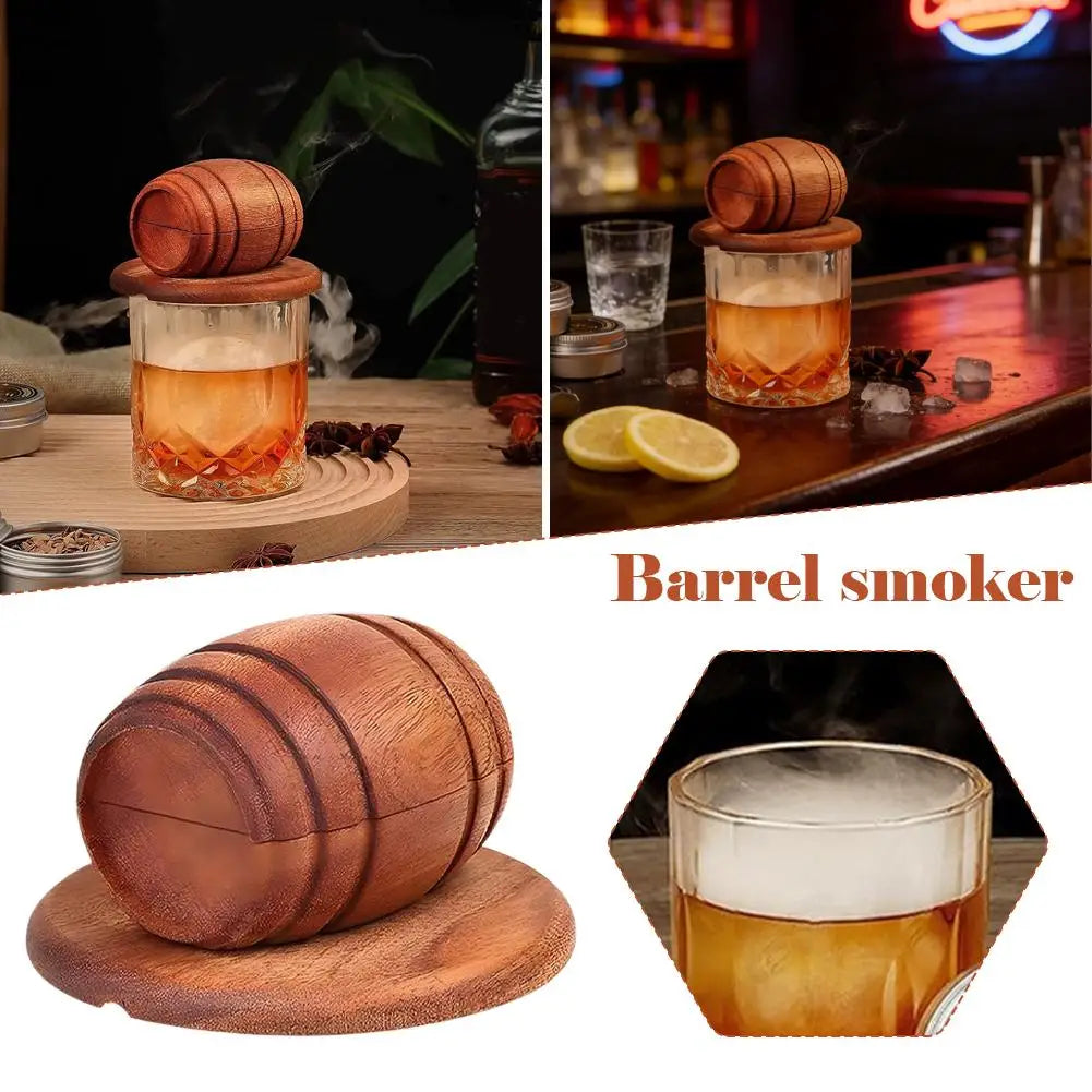 Barrel Cocktail Smoker Kit — Whiskey & Drink Infuser Set