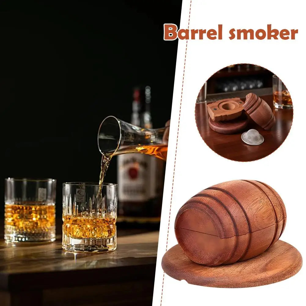 Barrel Cocktail Smoker Kit — Whiskey & Drink Infuser Set